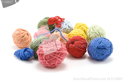 Image of Ball of the colour threads 5