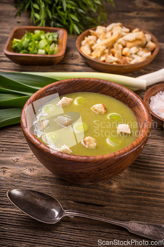 Image of Leek and potato soup