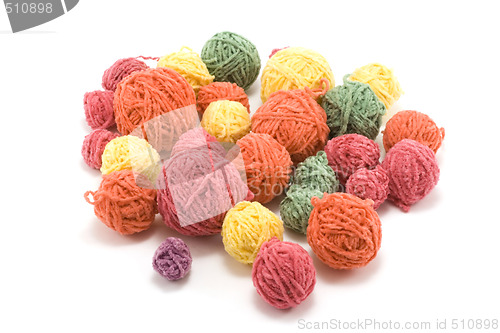 Image of Ball of the colour threads