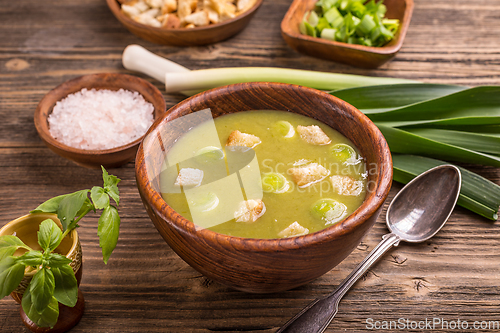 Image of Leek and potato soup