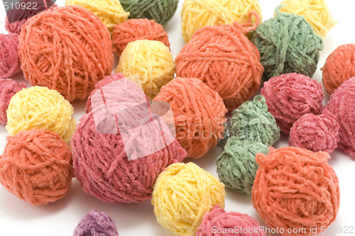 Image of Ball of the colour threads 7