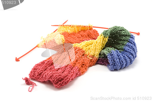 Image of Knitted scarf 4