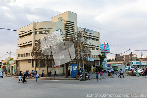 Image of Ordinary Ethiopians on the street of Mekelle, the capital city of Tigray , Ethiopia