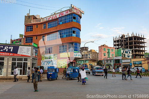 Image of Ordinary Ethiopians on the street of Mekelle, the capital city of Tigray , Ethiopia