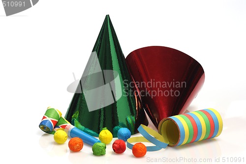 Image of Colorful party goods