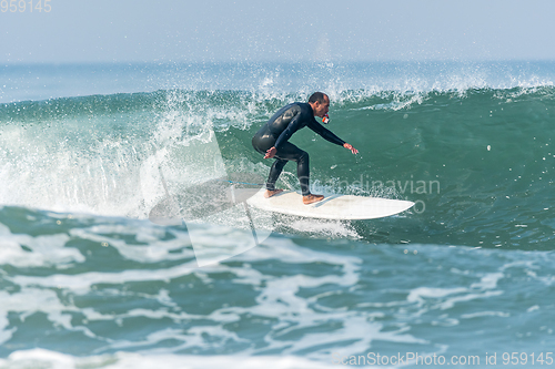 Image of Surfing the waves