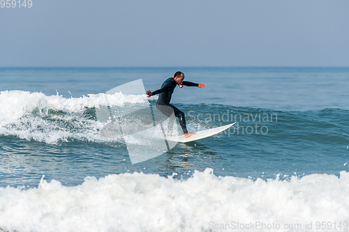 Image of Surfing the waves