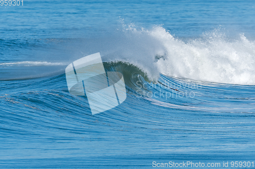 Image of Atlantic waves in Portugal