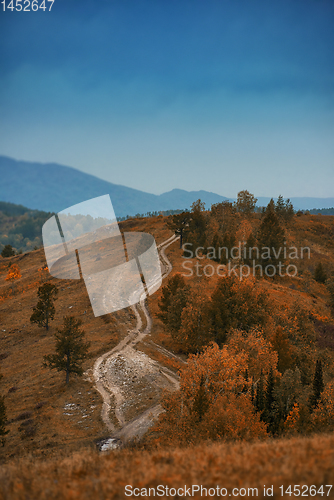 Image of Amazing view of the autumn day