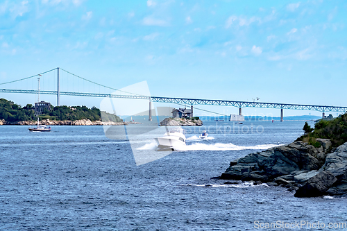 Image of newport rhode island scenic views at harbour