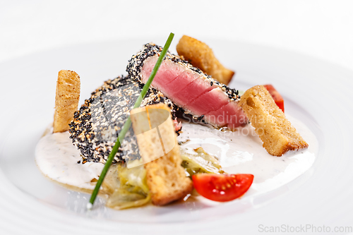 Image of Roasted tuna steaks