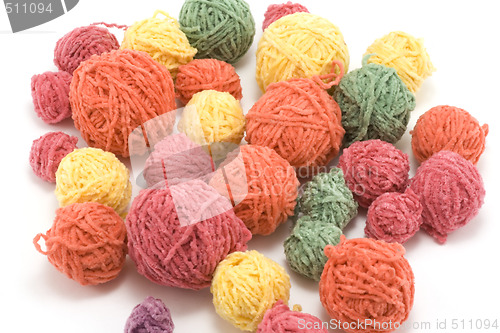 Image of Ball of the colour threads 6