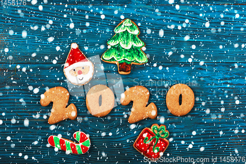 Image of Gingerbreads for new 2020 years