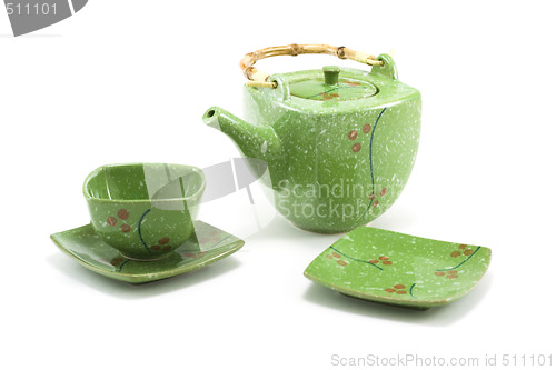 Image of Chinese teapot and cup 7