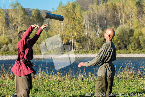 Image of descendants of the Cossacks in the Altai