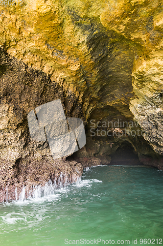 Image of Beautiful cave in the Algarve