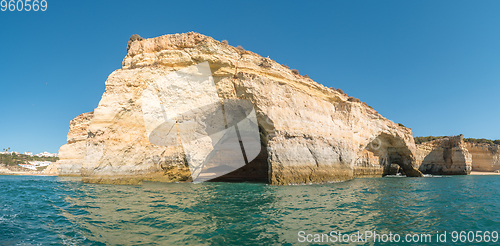 Image of Rocky coastline near Carvoeiro