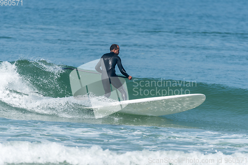 Image of Stand up paddle surfer