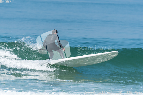 Image of Stand up paddle surfer