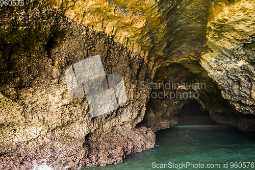 Image of Beautiful cave in the Algarve