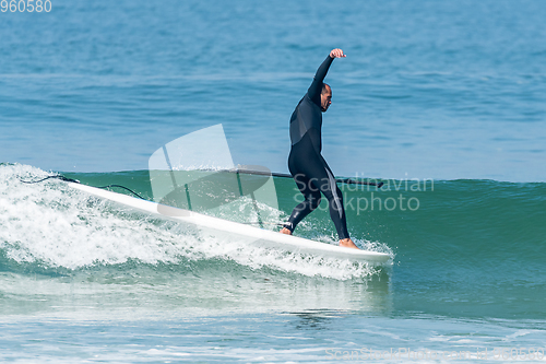 Image of Stand up paddle surfer