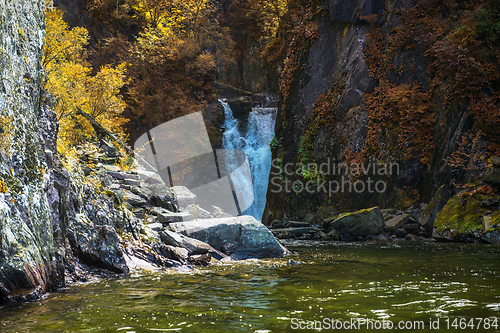 Image of Korbu Waterfall at Lake Teletskoye