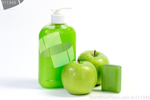 Image of Soap with apples