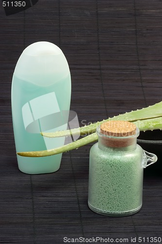 Image of Aloe vera bath