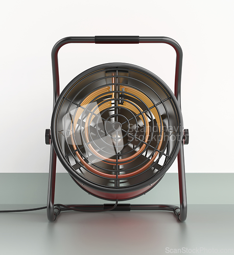 Image of Industrial electric fan heater
