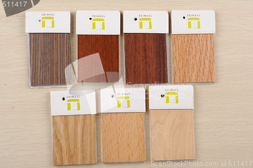Image of wood samples