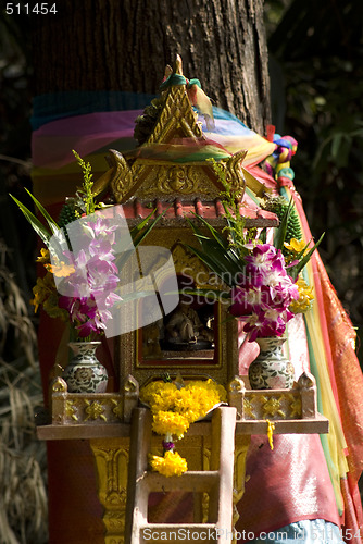 Image of Thai spirit house