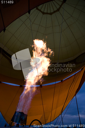 Image of Hot air balloon in the morning