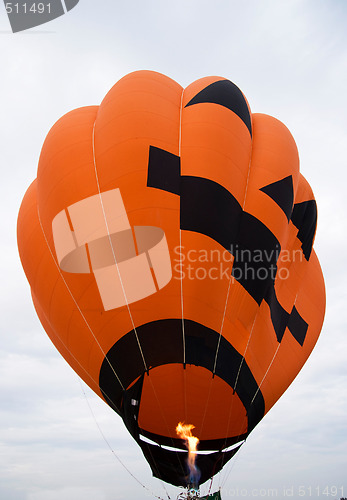 Image of Pumpkin hot air balloon