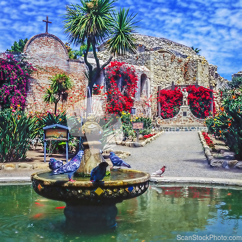 Image of Mission San Juan Capistrano, California