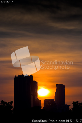 Image of City Sunset