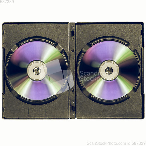 Image of Vintage looking CD or DVD