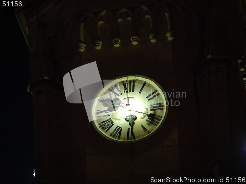 Image of cathedral clock