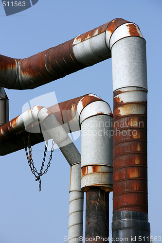 Image of Metal pipes