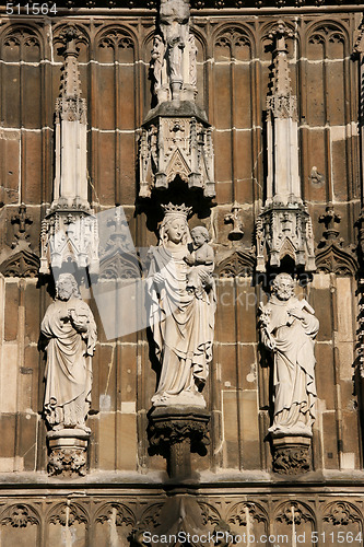 Image of Saint sculptures