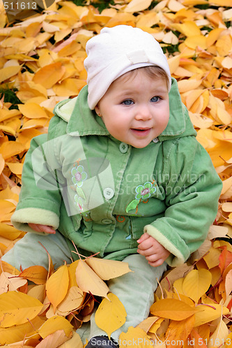Image of baby at a park