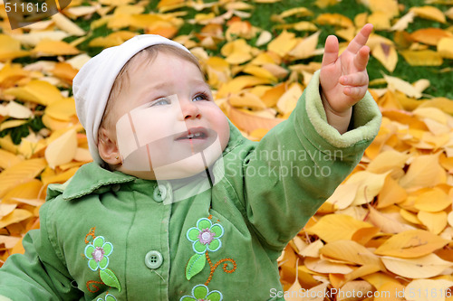 Image of baby at a park