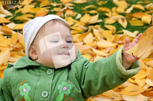 Image of baby at a park