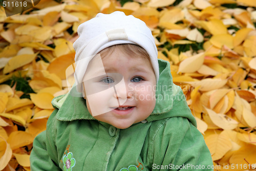 Image of baby at a park