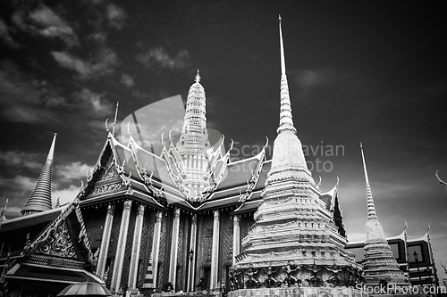 Image of Wat Phra Kaew temple, Bangkok, Thailand.