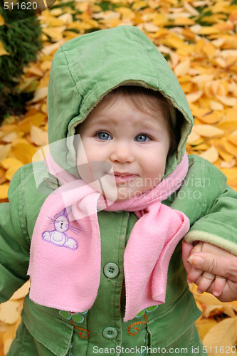Image of baby at a park