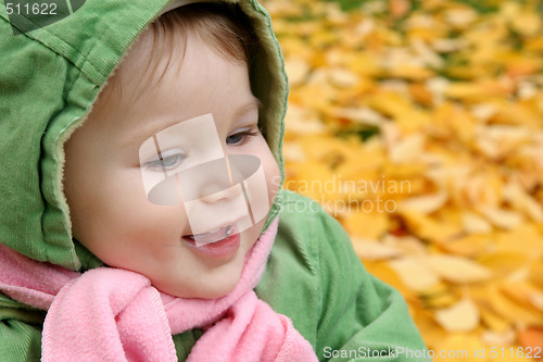 Image of baby at a park