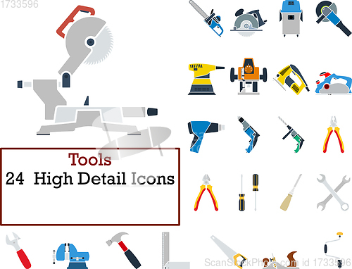 Image of Tools Icon Set