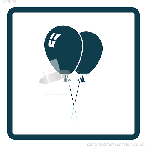 Image of Two Balloons Icon