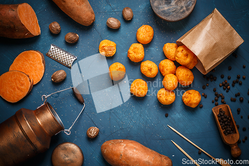 Image of Homemade potato croquettes