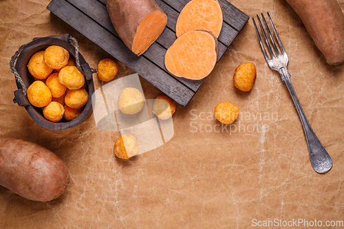 Image of Sweet potato croquettes